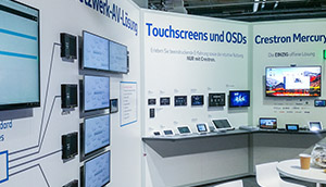 prolight+sound frankfurt Am Stand von Crestron
