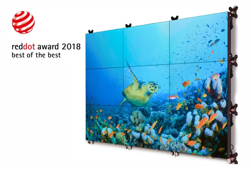 Barco UniSee reddot award 2018