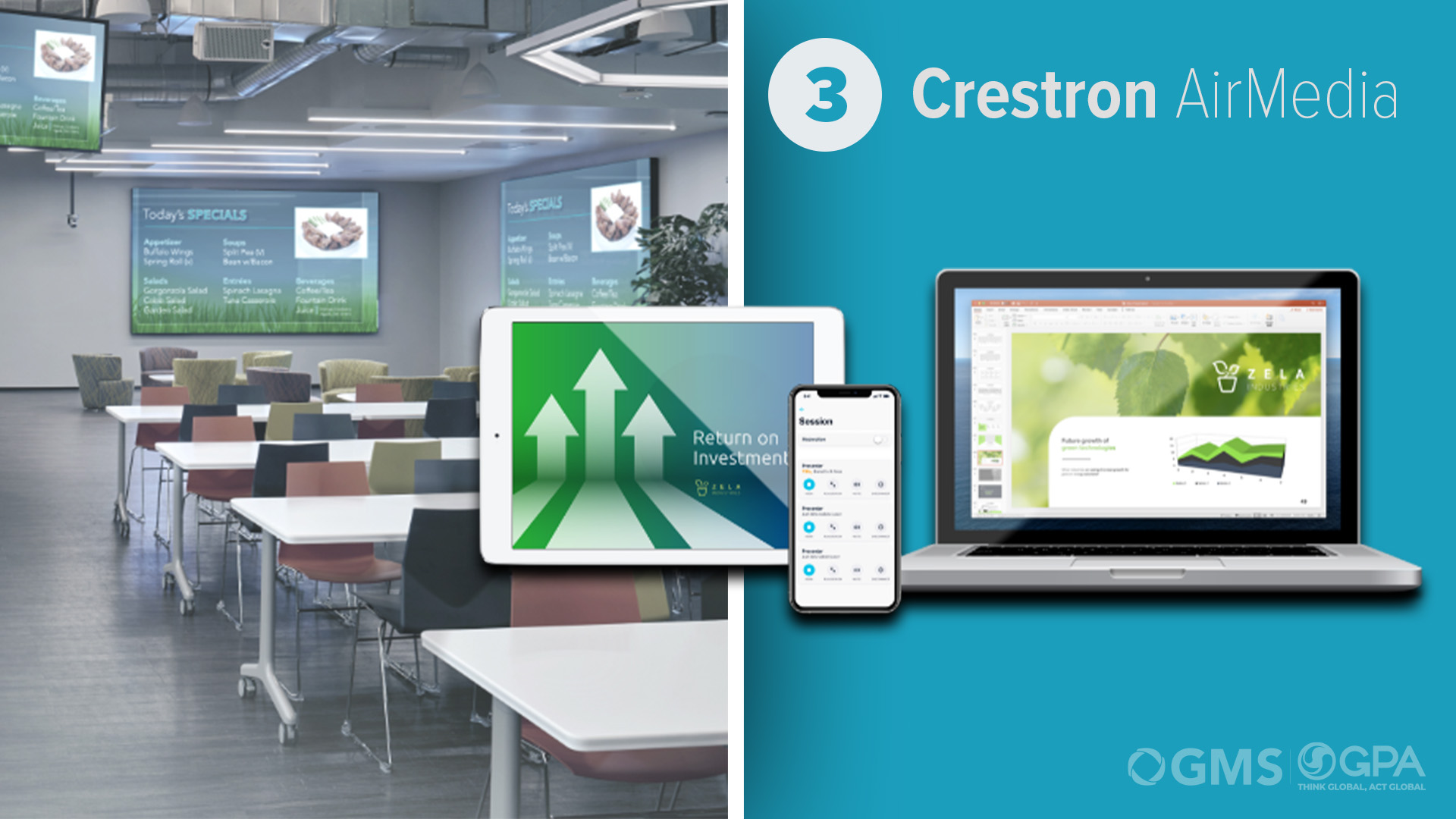 Crestron AirMedia bei GMS