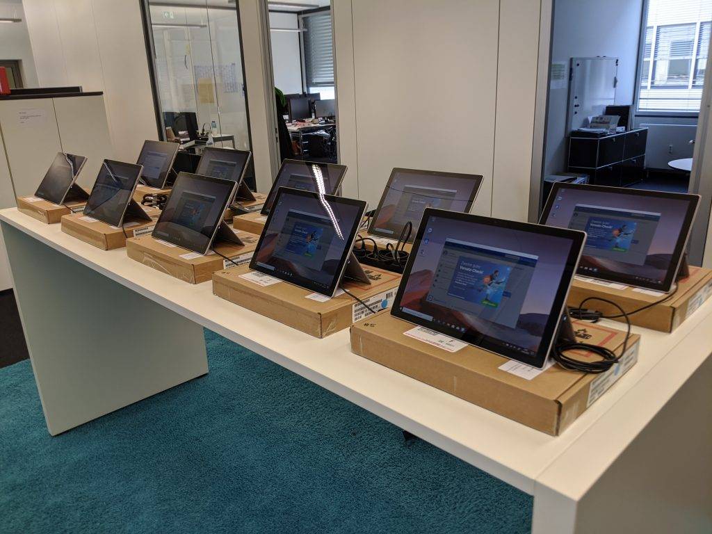 Testen von neuer Technolgie - GMS Medientechnik Fachplaner