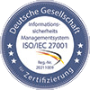 Zertifizierung nach DIN EN ISO 27001