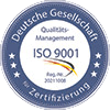 Zertifizierung nach DIN EN ISO 9001
