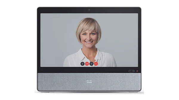 Schreibtisch Video Calls mit Cisco Webex Desk von GMS aus Frankfurt