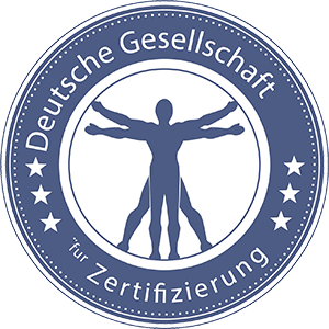 Zertifizierungssiegel für Qualitätsmanagement ISO 14001