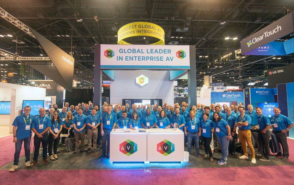 FORTÉ GPA group photo - Infocomm 2023 - Global media technology projects